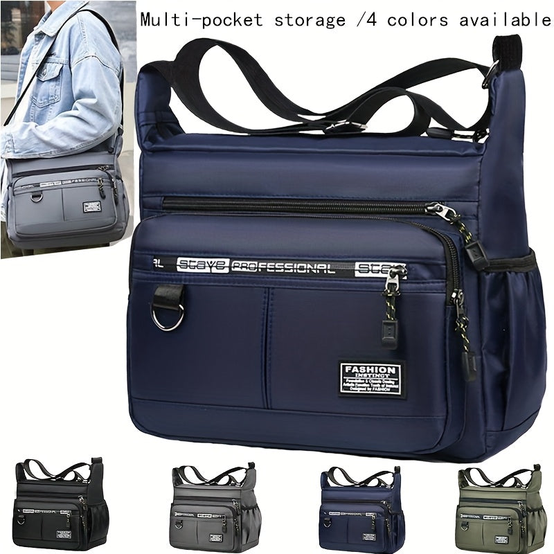 Urbanvault Durable Crossbody Organizer Bag — Adjustable Strap, Quick-Access Pockets