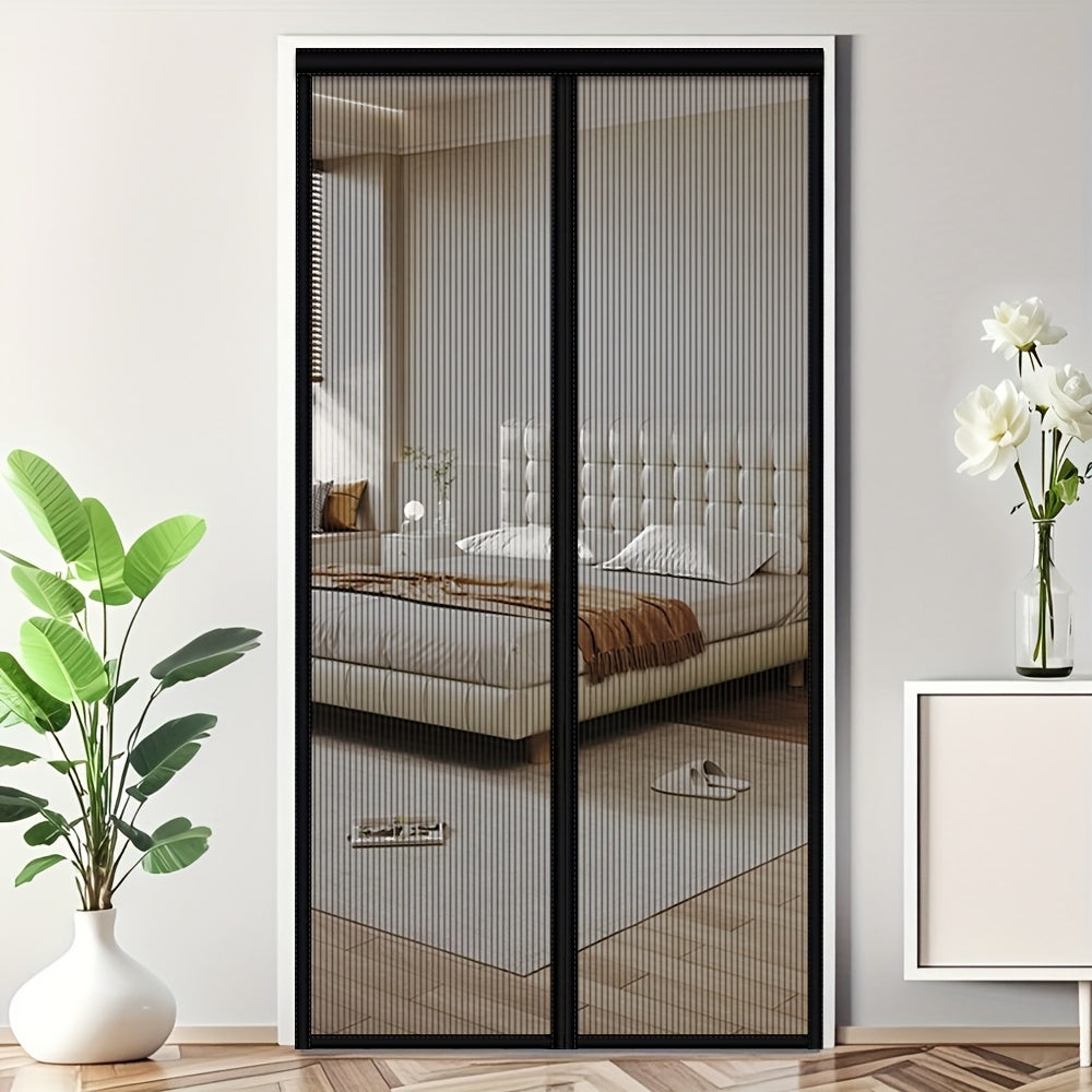 Magnamesh Magnetic Mosquito Screen Curtain — Breathable Mesh, Automatic Closure