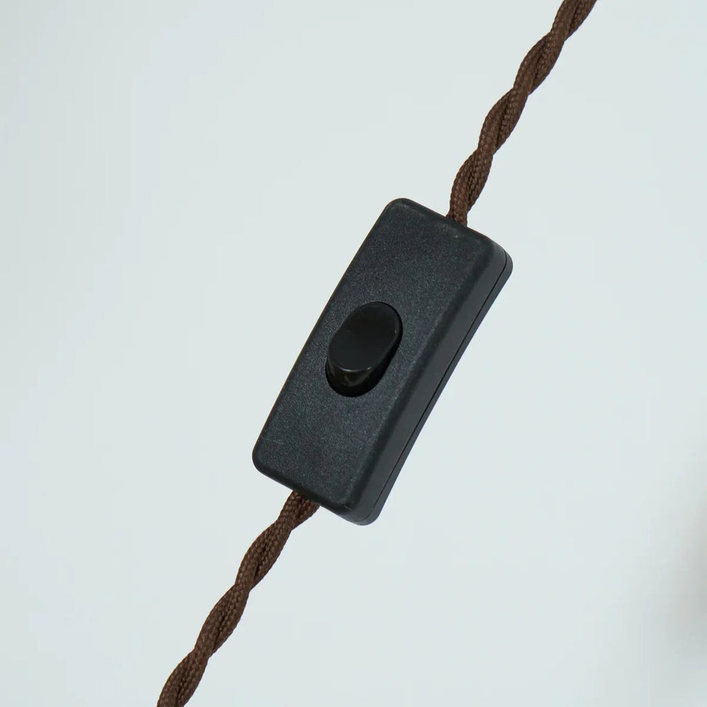 Velora Scandinavian Farmhouse Pendant with Glass Shade Modern Plug-In Design | Souliia