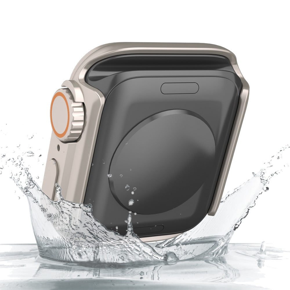 NovaGuard Waterproof Apple Watch Case — Slim, 9H Glass Shield