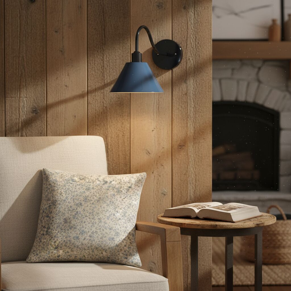 Narix Konische moderne Metall-Wandleuchte für Flure und Schlafzimmer | Souliia