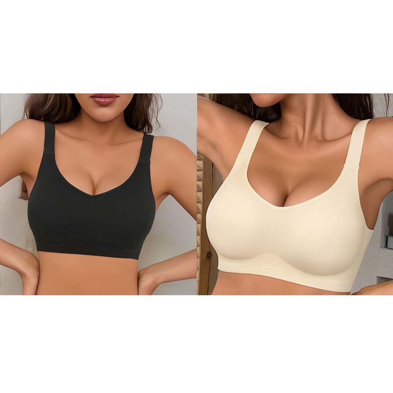 Seamless Comfort Bra for a Secure and Cozy Fit - Souliia