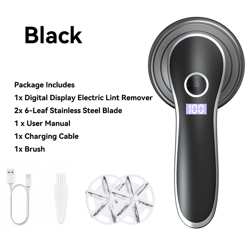 Professional Lint Remover — Three-Tier Cutting System