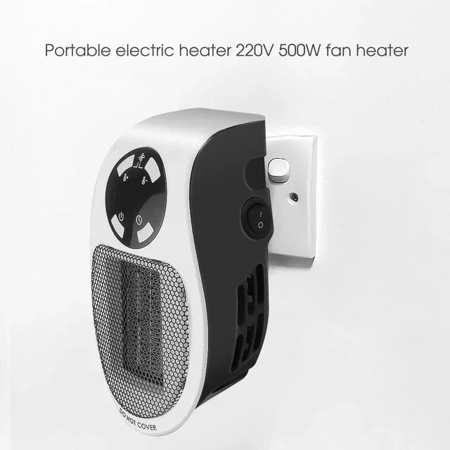 Kompaktní přenosné elektrické topidlo 500W