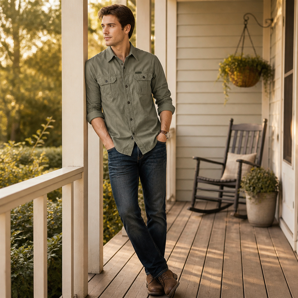 VarioLux Cotton Shirt — Unlock All-Day Cool Comfort and Unshakable Confidence - Souliia