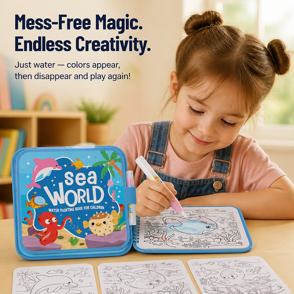 VividSplash — Keep Little Hands Busy and Learning With Just Water - Souliia