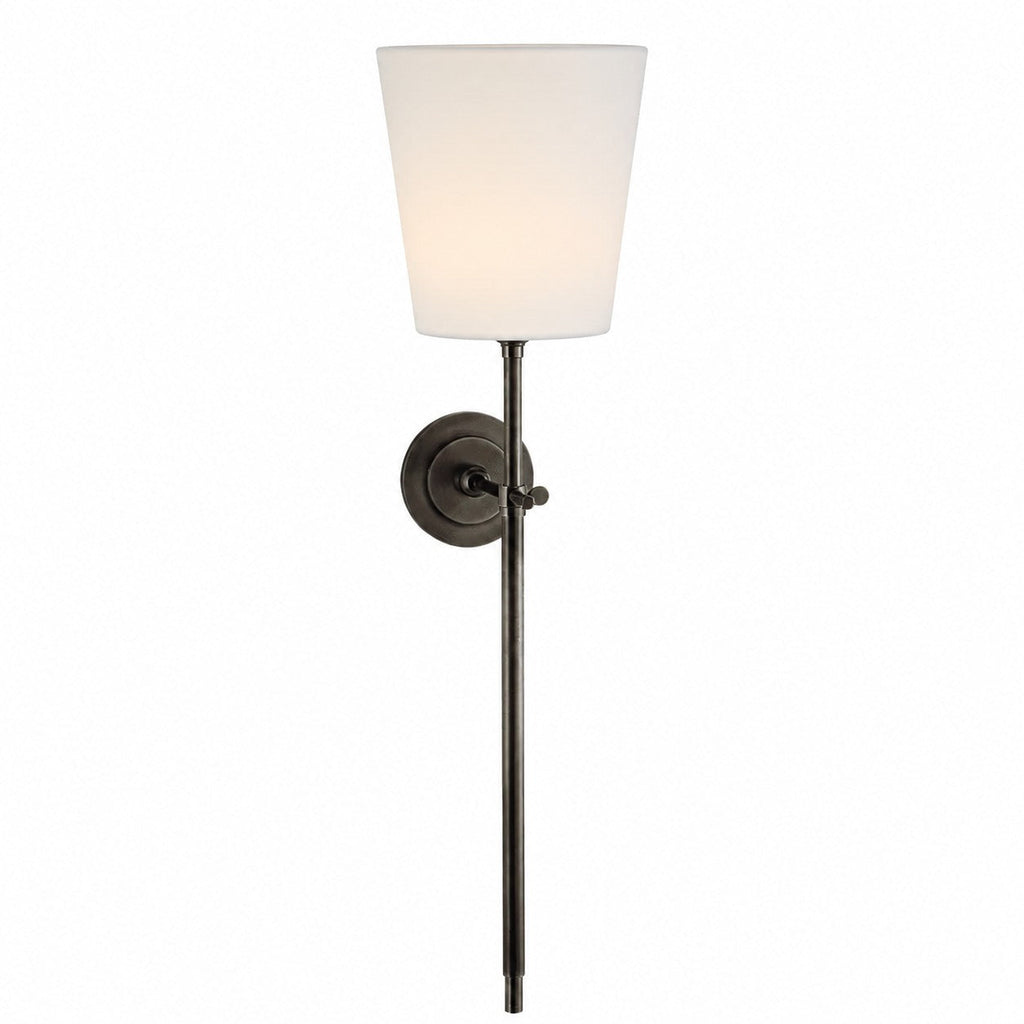 Rowan Classic Fabric Shade Wall Sconce Elegant Style - Bedroom Bedside Lighting | Souliia