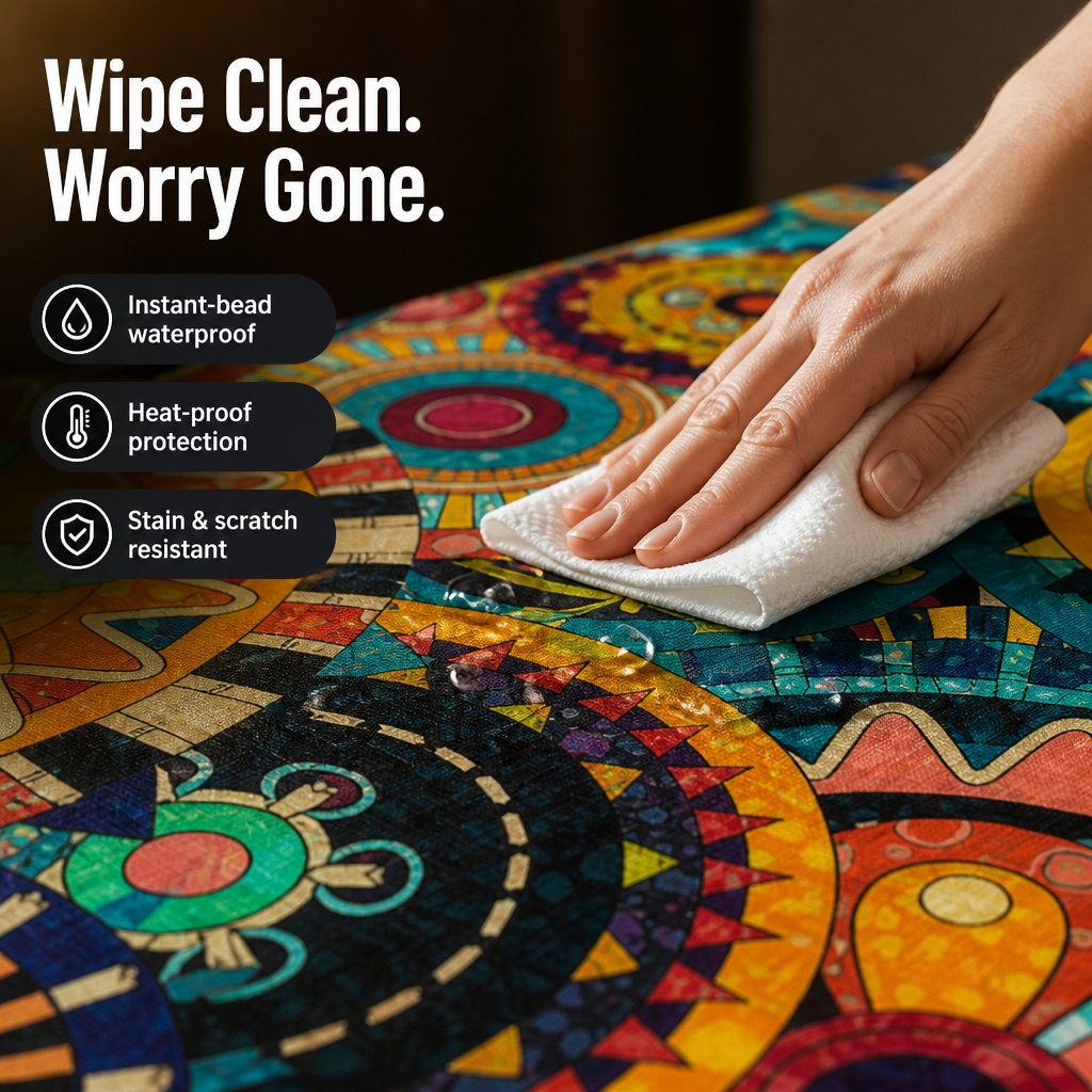 VivaLuxe — Brighten Every Meal With Wipe-Clean Boho Color That Never Fades - Souliia