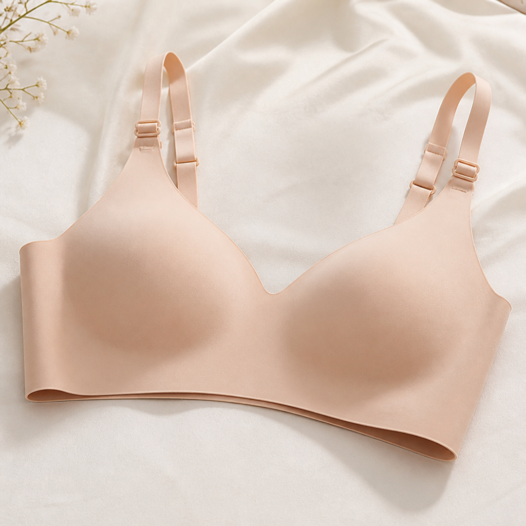 VeloraSilk Second Skin Bra — Feel Invisible Support That Sets You Free All Day - Souliia