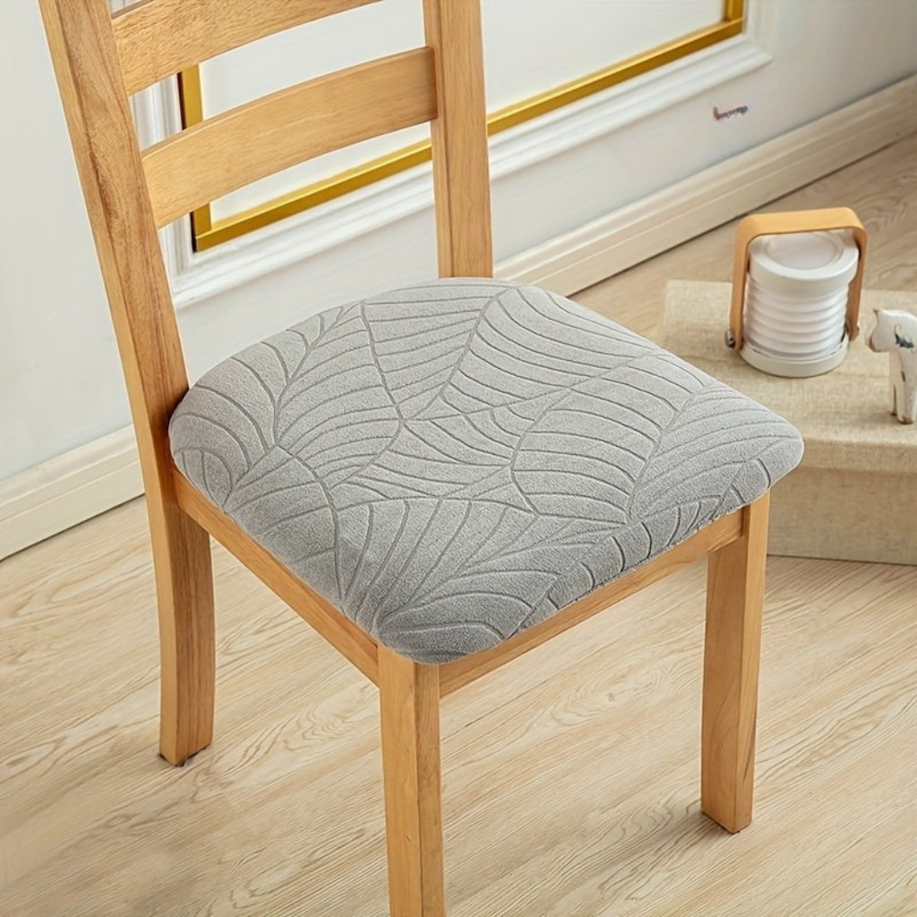 Jacqurenew Stretchable Chair Covers — Secure Elastic Fit, Universal Shape