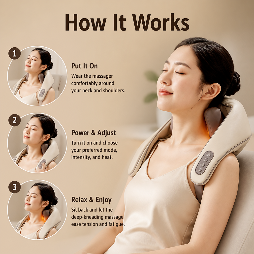 SensaRelief — Feel Instant, Deep Relief That Frees You From Neck & Shoulder Pain - Souliia
