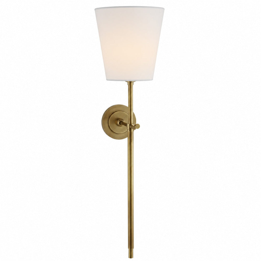 Rowan Classic Fabric Shade Wall Sconce Elegant Style - Bedroom Bedside Lighting | Souliia
