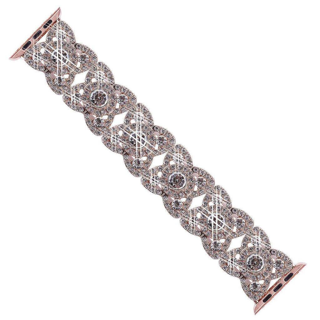 Diamond Blossom Metal Band — Apple Watch Compatible Strap