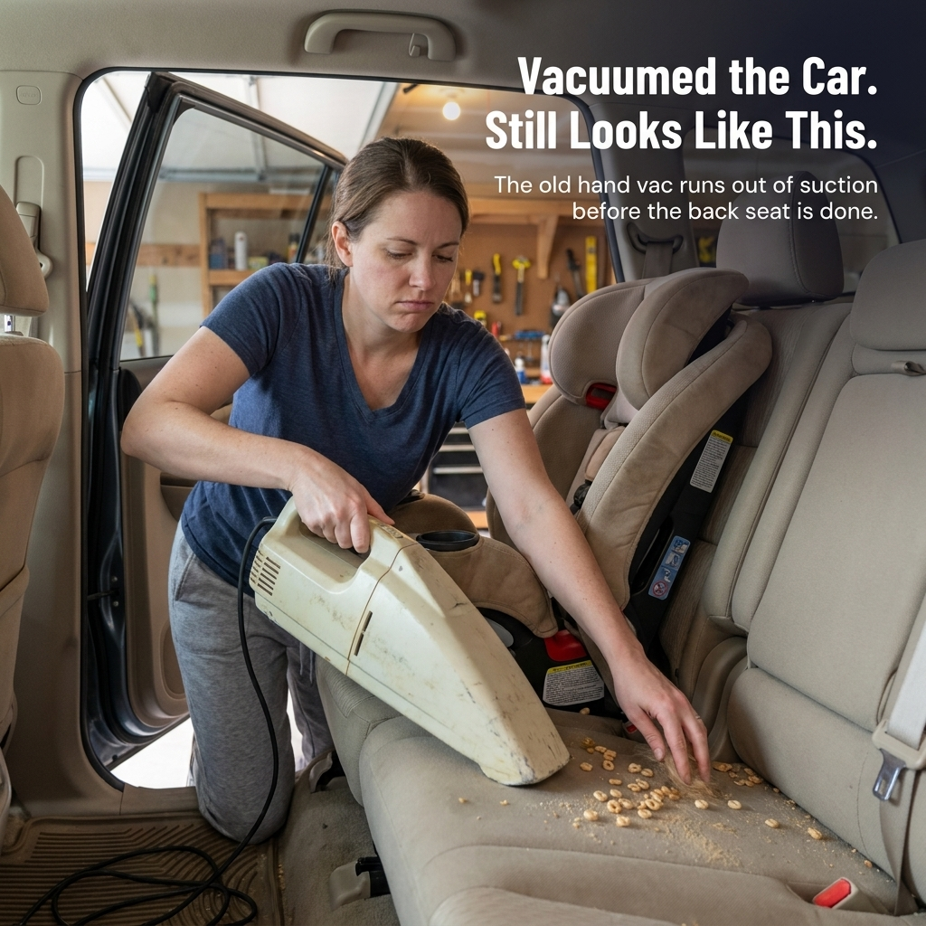 VeloraBlast — Pull Pet Hair, Crumbs & Sand From Every Seat Crevice - Souliia