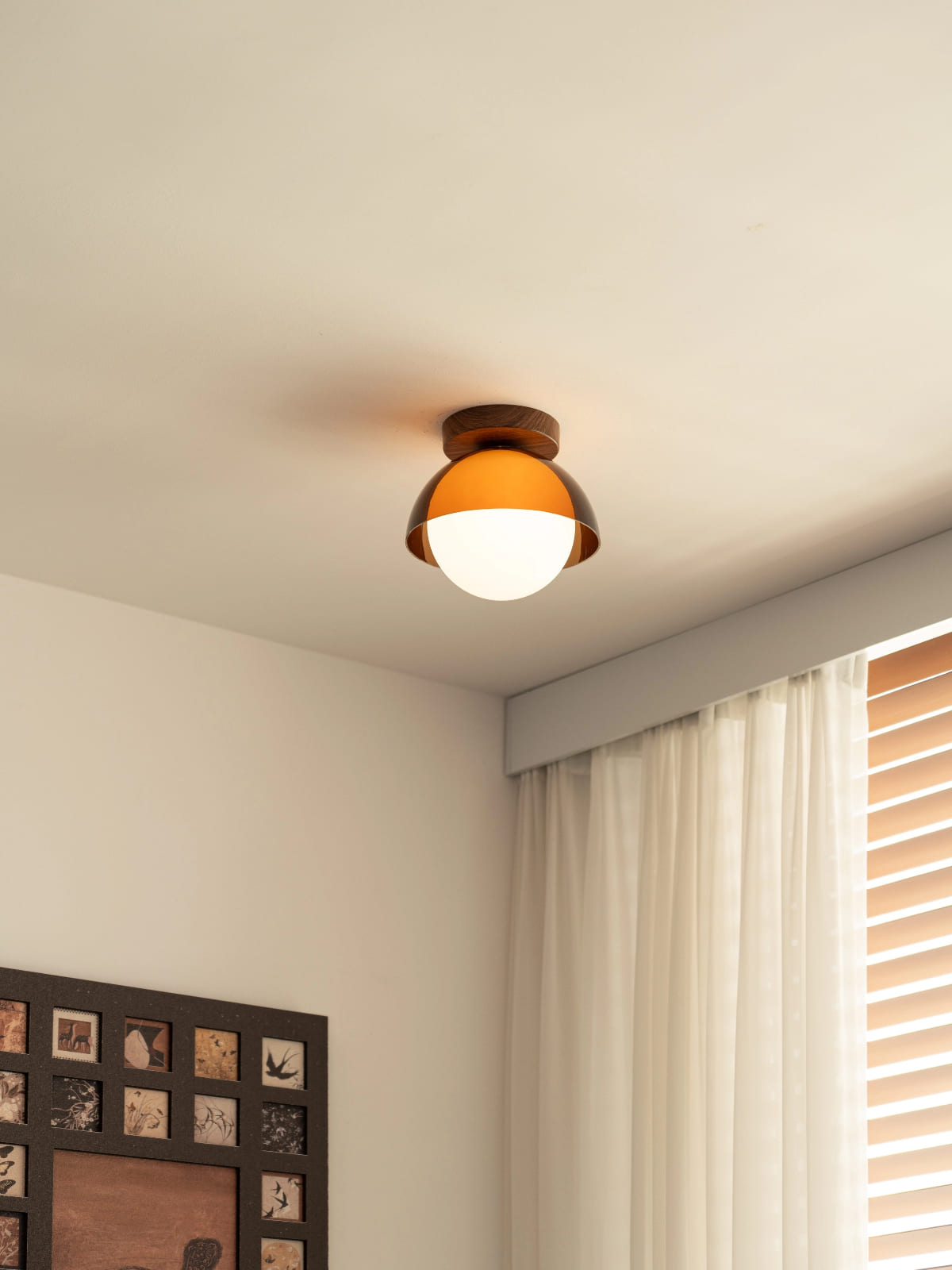 Sunset Afterglow Vintage Deckenleuchte für Flur und Eingangsbereich Moderne Ambientebeleuchtung | Souliia