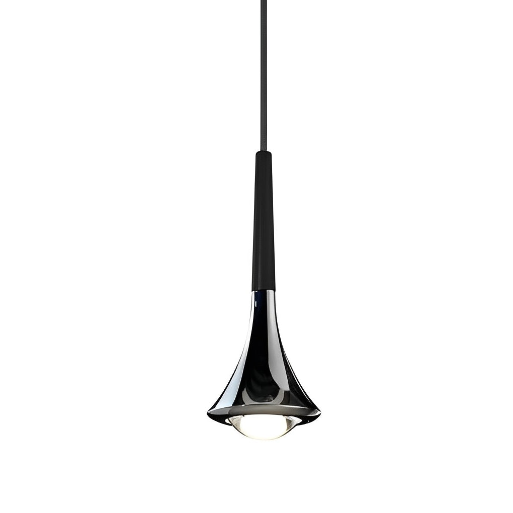 Lumenora LED Teardrop Pendant Light — Nordic Metal Ceiling Fixture