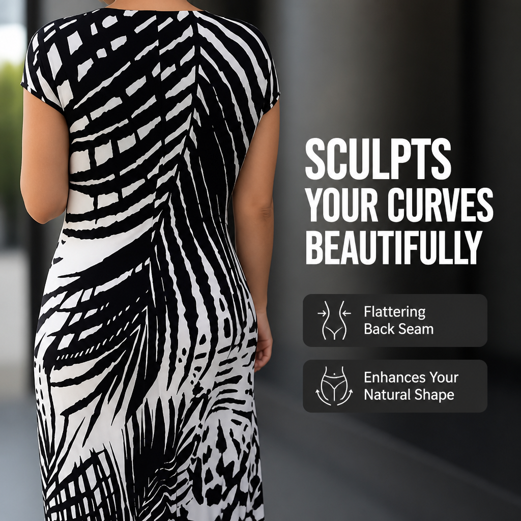 SereneSilk Wrap Dress — Unleash Your Confidence with Effortless Comfort and Flawless Style - Souliia