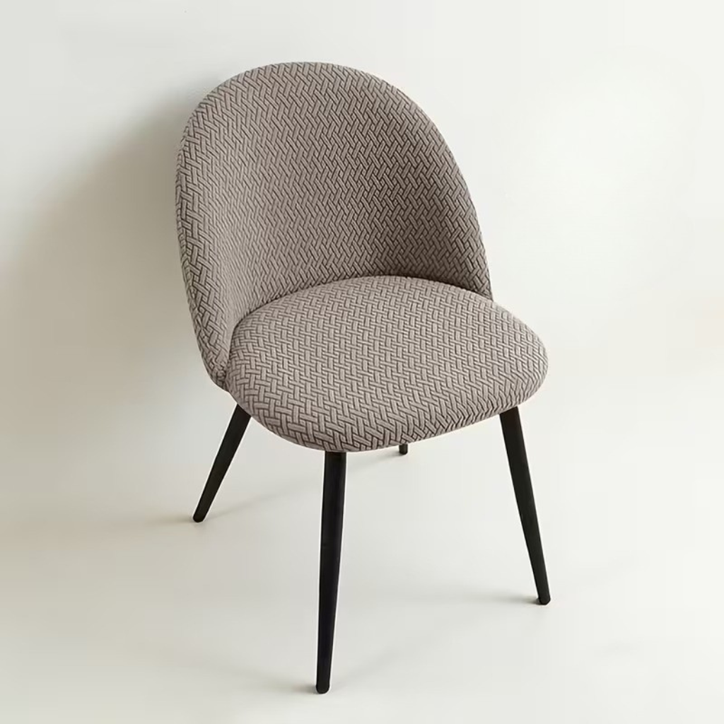 Flexora Modern Stretch Chair Covers — Elastic Hem, Fitted Design