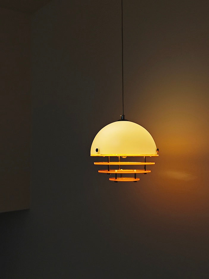 Sunset Pendelleuchte – Emotionale Stimmungsleuchte im Bauhaus-Design - AFTERGLOW S1 | Souliia