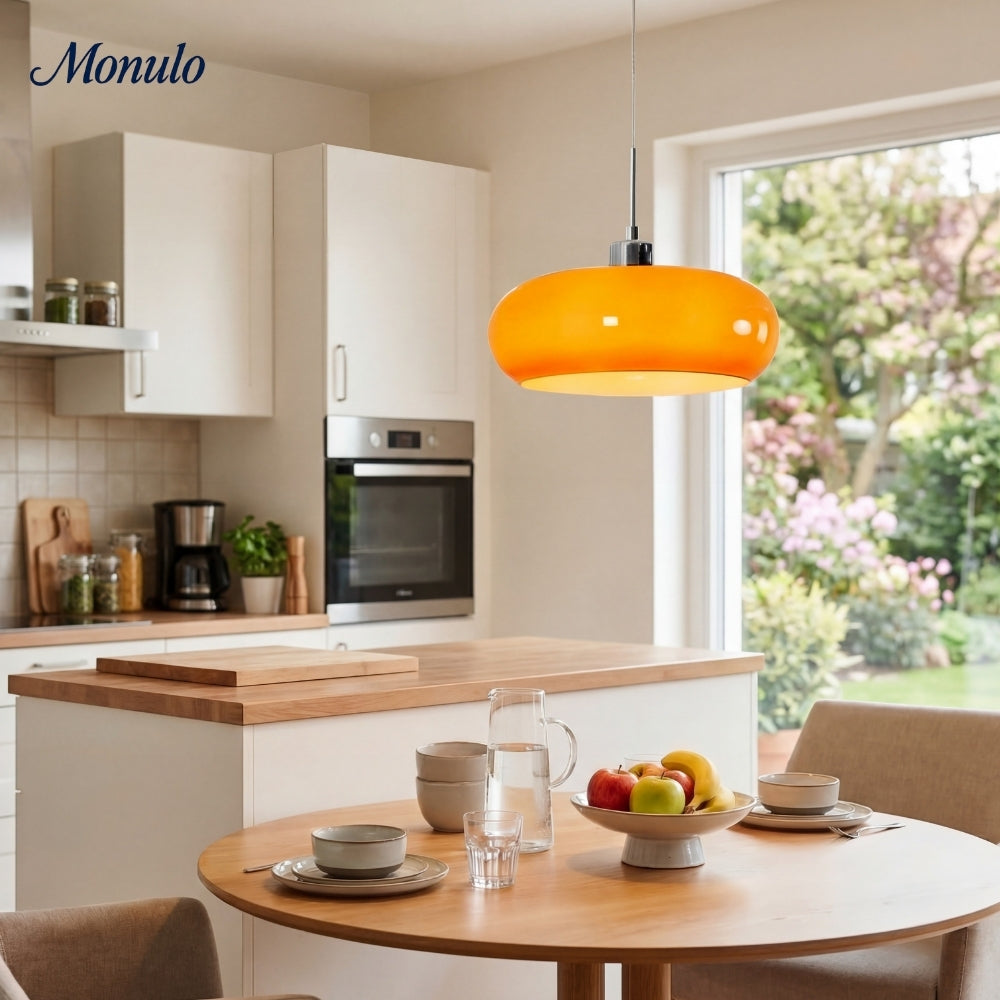 Nordic Metal Bauhaus Glass Pendant Lamp | Souliia
