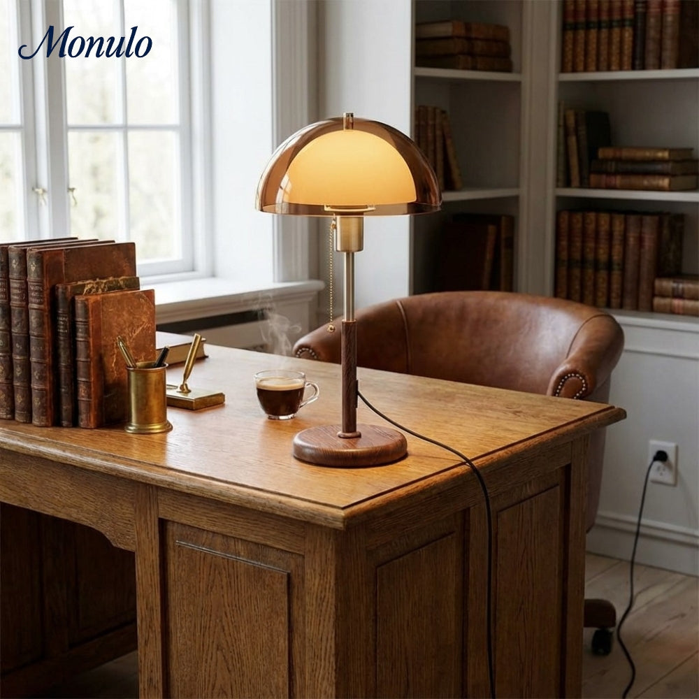 Sunset Afterglow Moderne Akzent-Tischlampe - Retro-Stil Lampe für Schlafzimmer oder Büro | Souliia