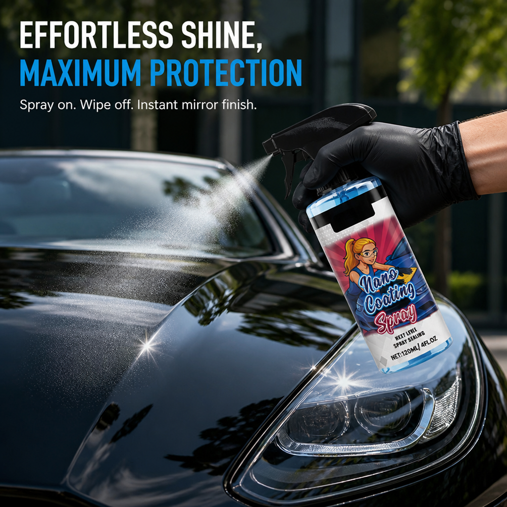 VividGlint — Spray On a Wet-Look Mirror Shine That Beads Water for Weeks - Souliia