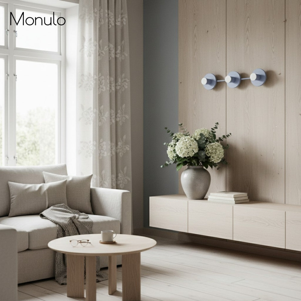 Radiro Globe Spherical Vanity Light – Modern 3-Light Bathroom Fixture | Souliia