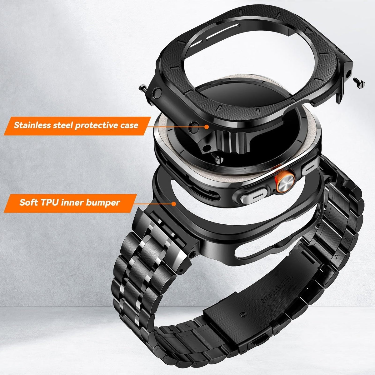 Galaxy Watch Ultra 47mm Rugged Case Kit — FortisGuard