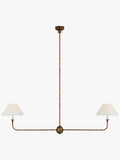 Sleek Chandelier Featuring Layered Linear Silhouette | Souliia