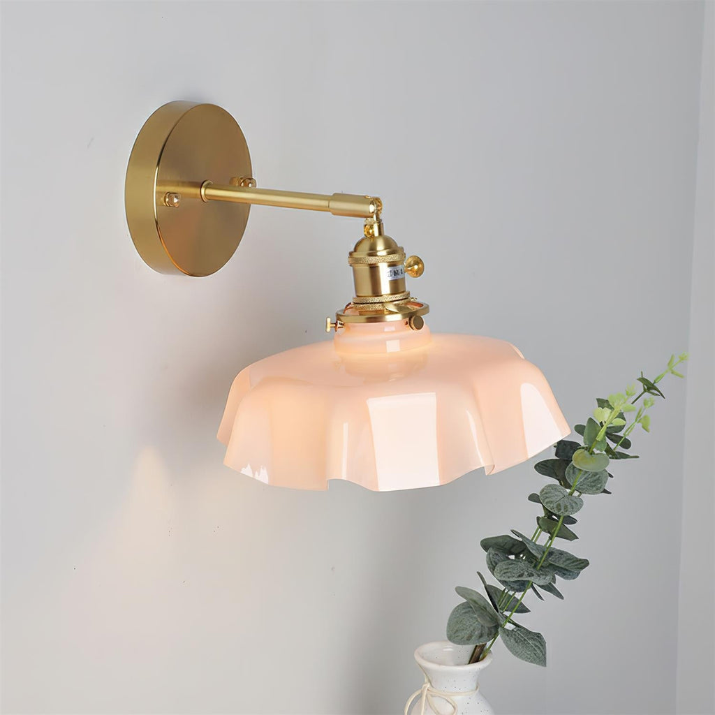 Rockige Wandlampe mit Rocksaum | Souliia