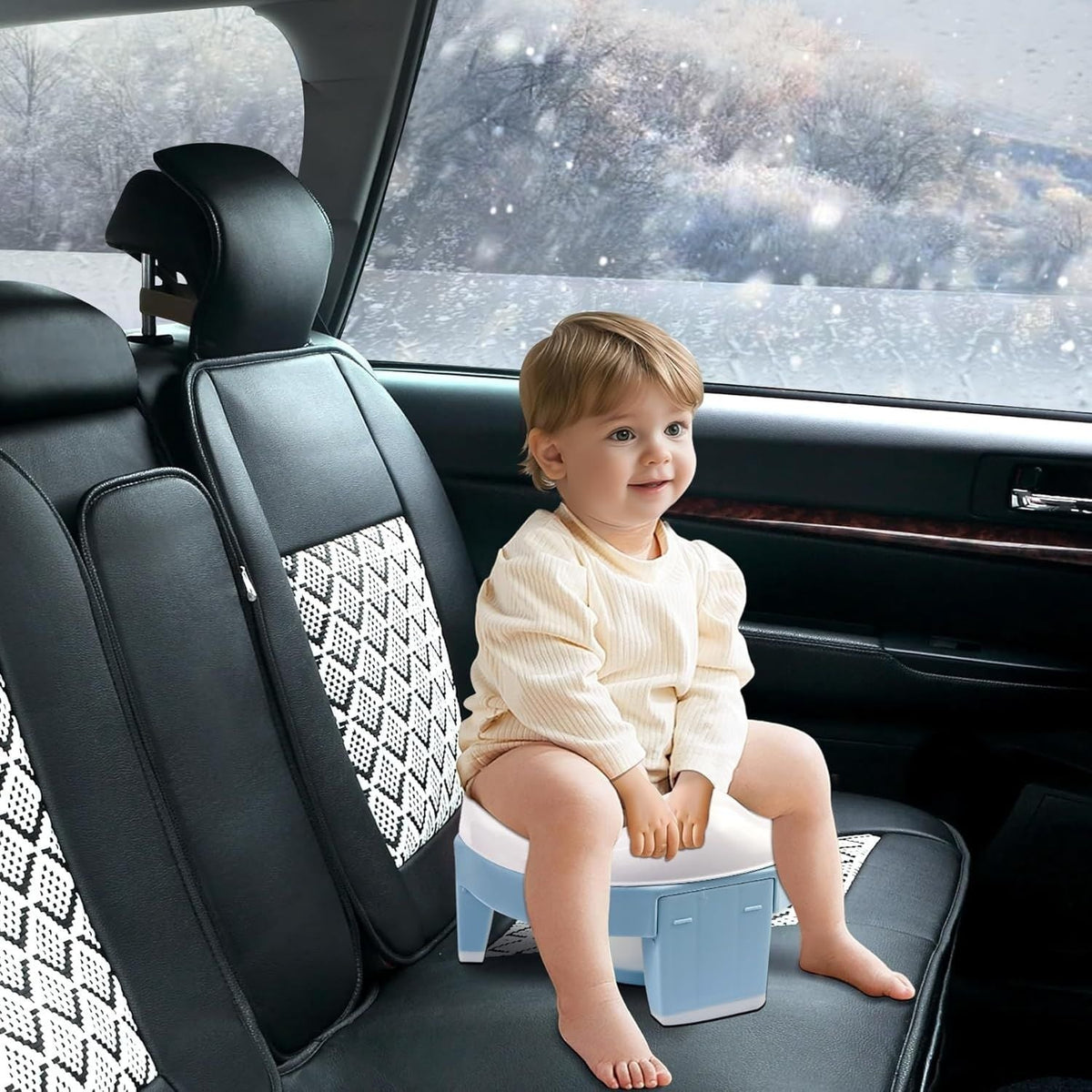 Travel-Friendly Portable Toilet for Kids - Hygienic and Easy to Use - Souliia