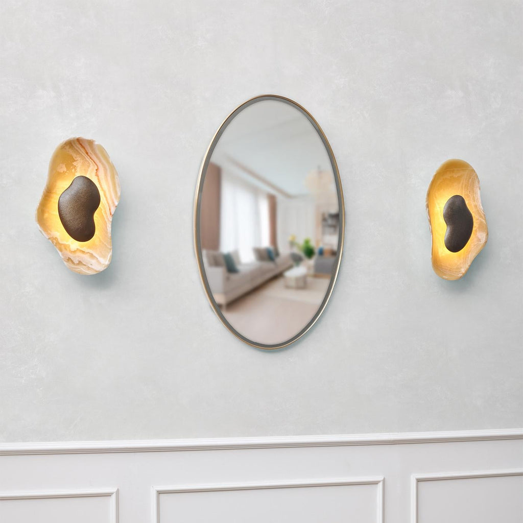 Applique Oyster in onice martellato | Souliia