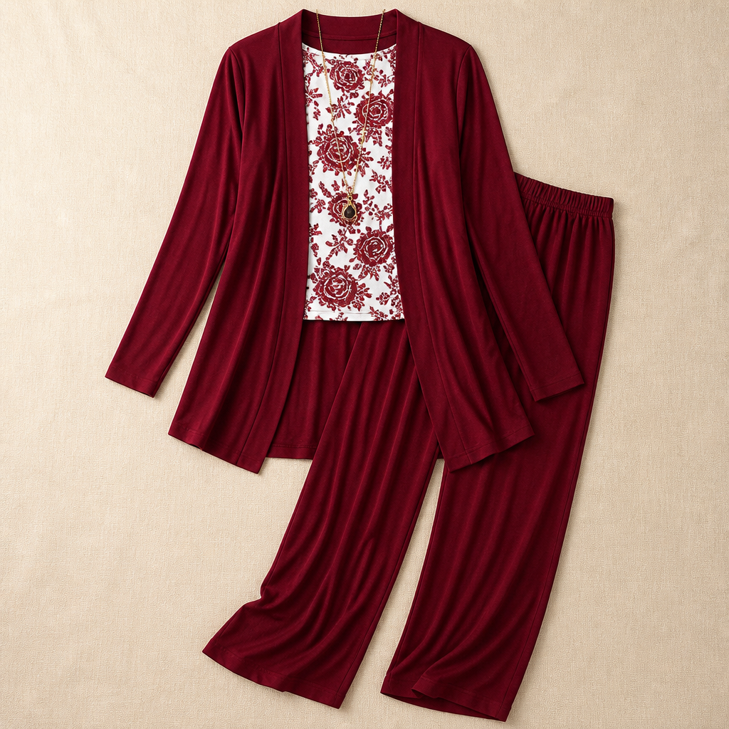 VeroLuxe 3-Piece Set — Glide Through Your Day in Effortless Comfort and Confidence - Souliia
