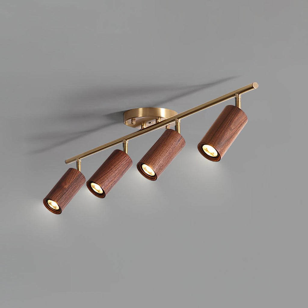 Thio Wooden Track Lighting | Souliia