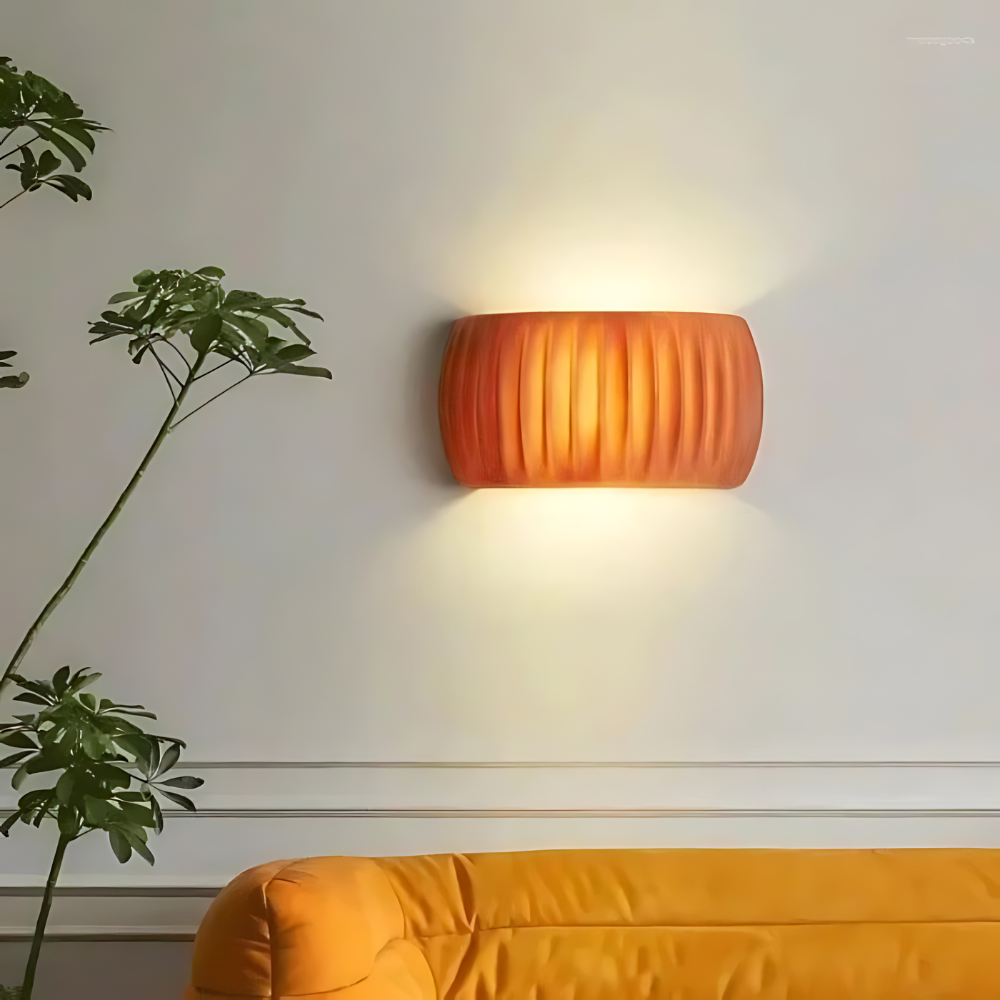 The Sun of Art Deco Resin Wall Light | Souliia