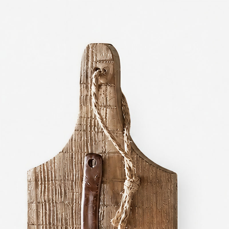 Rustic Farmhouse Wooden Wall Sconce | Souliia
