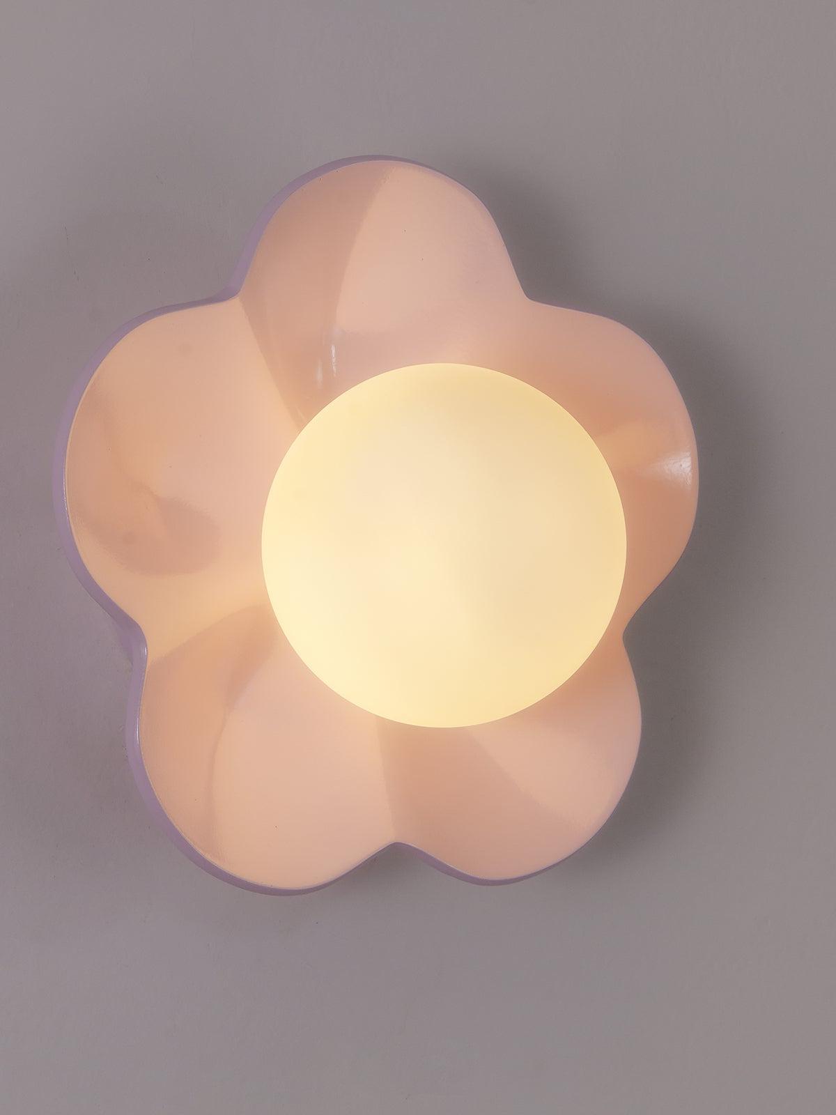 Rivolence Petal Inspired Sculptural Wall Lamp for Living Room & Bedroom | Souliia