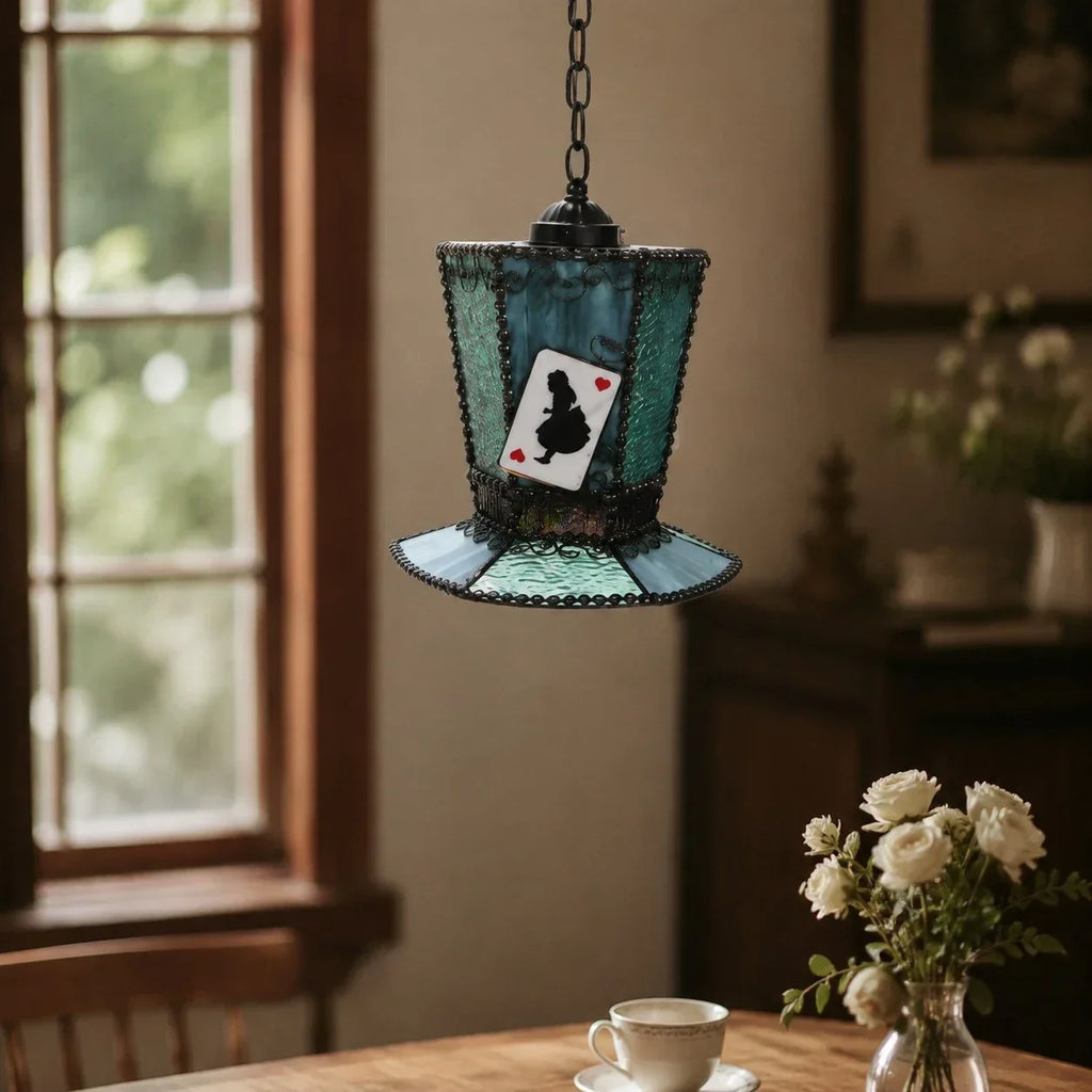 Storybook Stained Glass Pendant Light | Souliia
