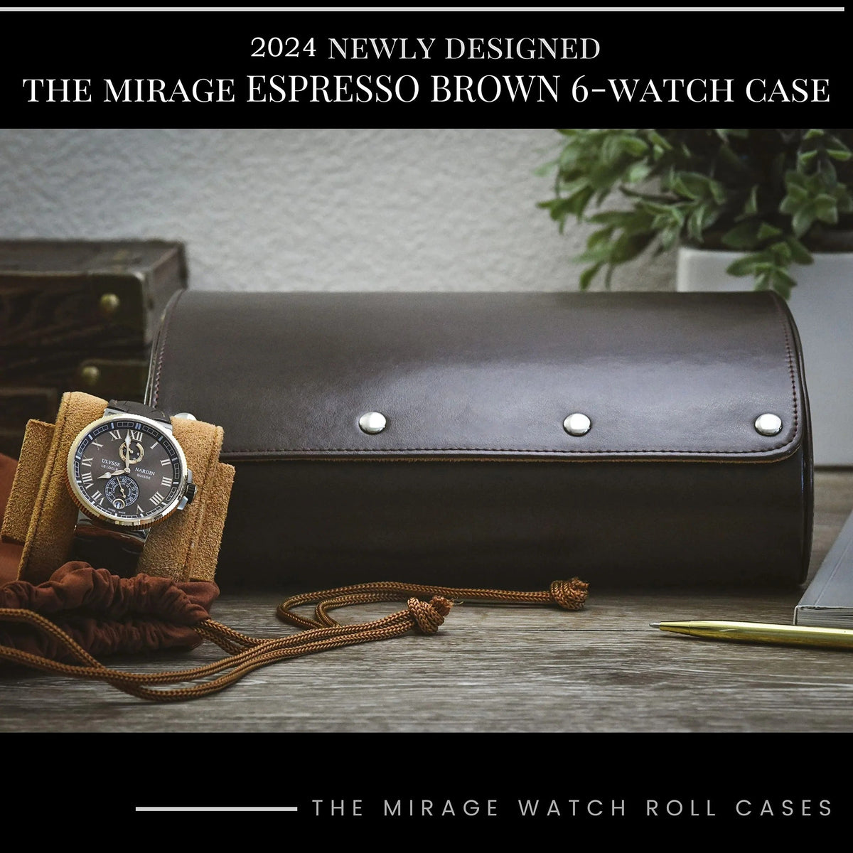 Handcrafted Watch Travel Case — Swiss-Inspired Protective Storage