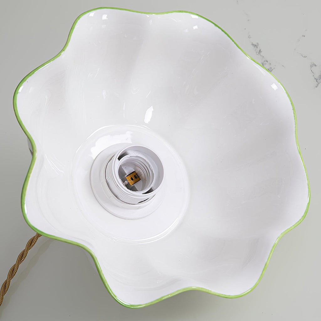 Retro Cream Style Ceramic Pendant Lamp M21 | Souliia