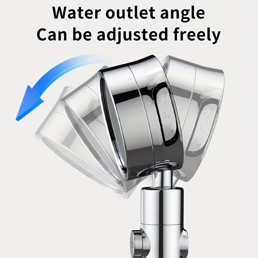 Nimbusa Adjustable Flow Showerhead — Three Distinct Spray Modes