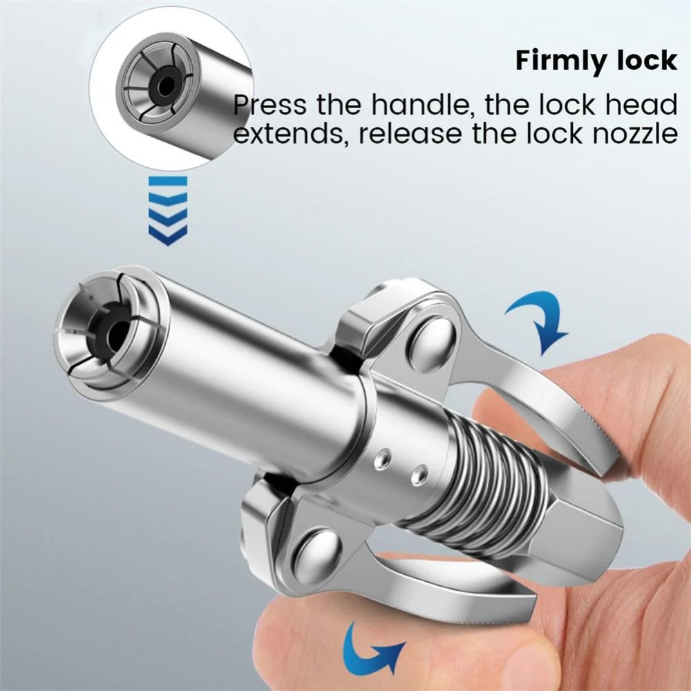 TurboLube Coupler — Master Every Grease Job Cleanly and In Half the Time - Souliia