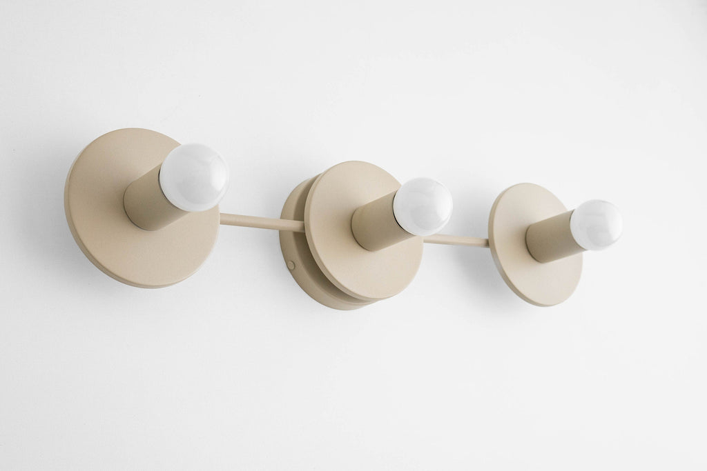 Radiro Globe Spherical Vanity Light – Modern 3-Light Bathroom Fixture | Souliia