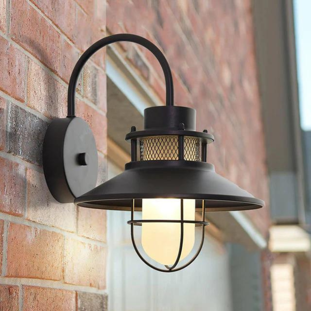 Luminous Outdoor Fackel Metall-Außenwandleuchte | Souliia