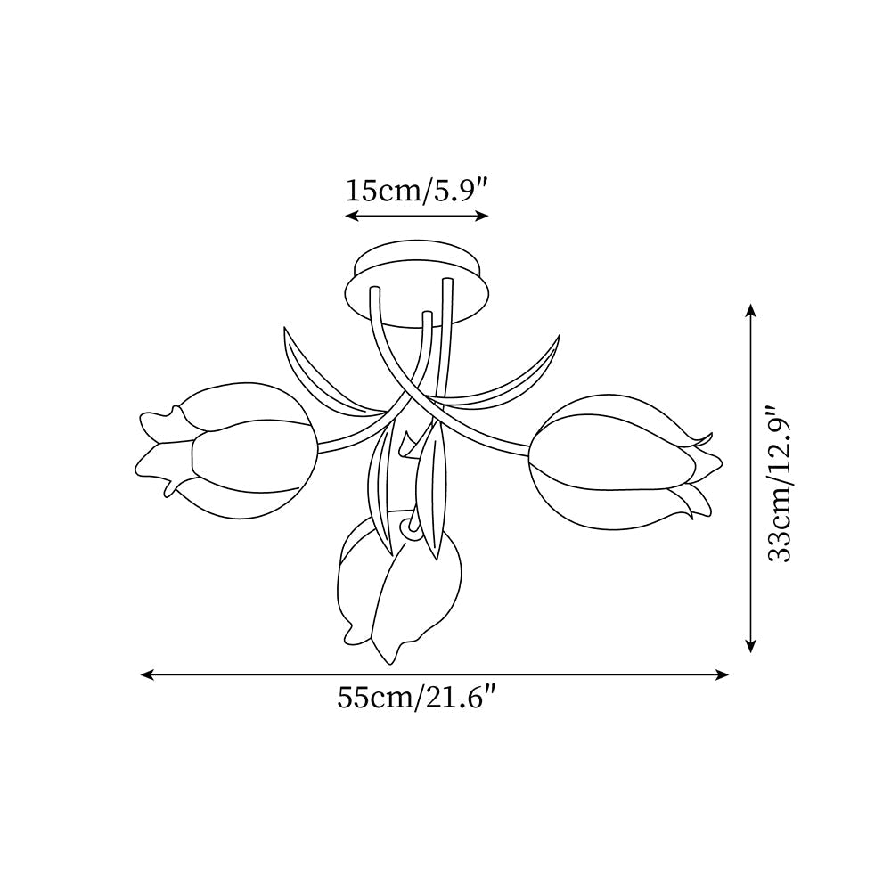 Ricko Ceiling Light | Souliia