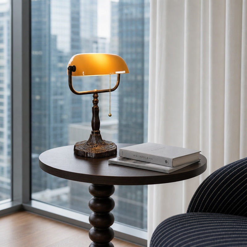 TF Tivanny Floral Stained Glass Desk Lamp - Vintage Table Light for Bedroom Study Living Room | Souliia