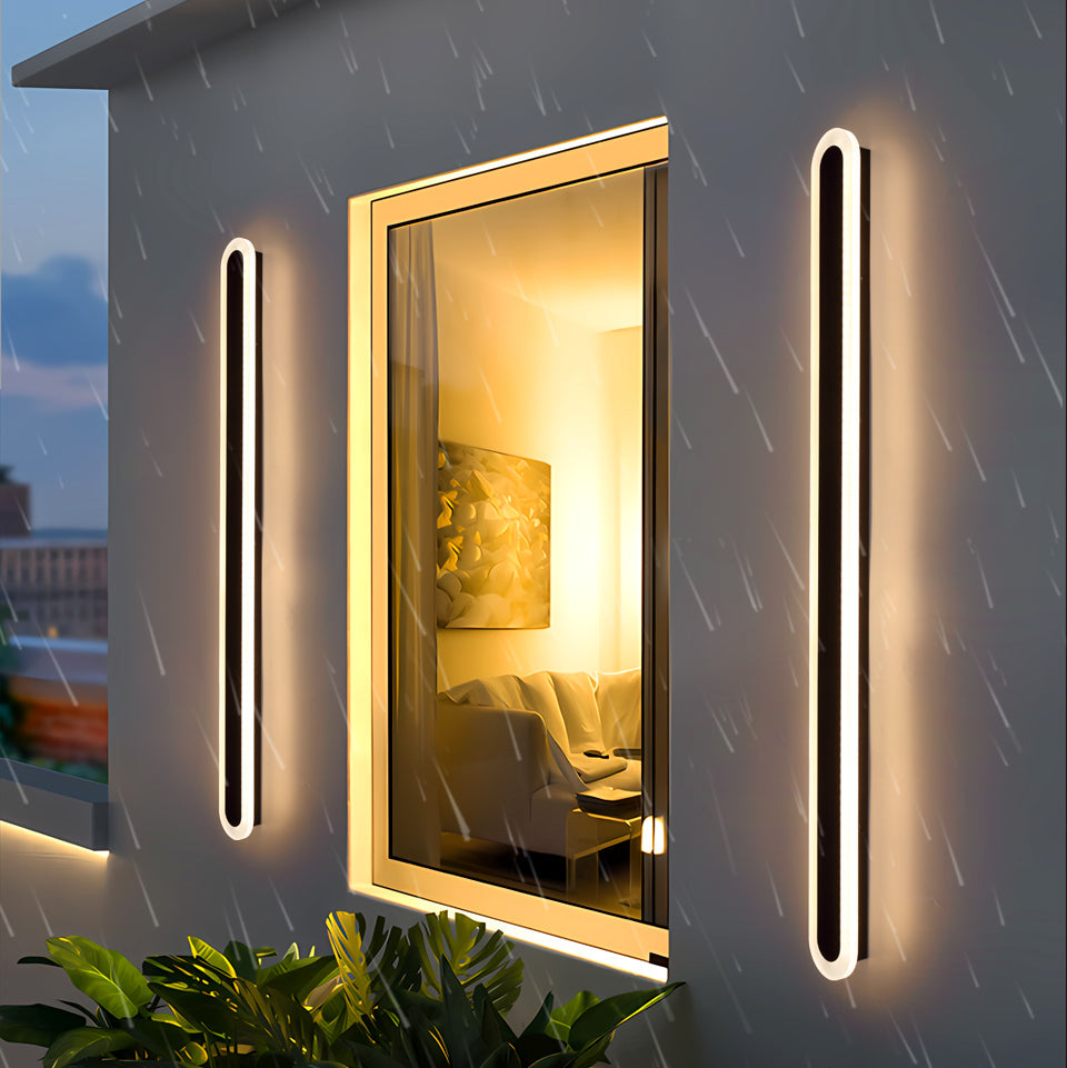 SolaraGuard Outdoor LED Wall Light — IP65 Waterproof, Integrated Motion Sensor