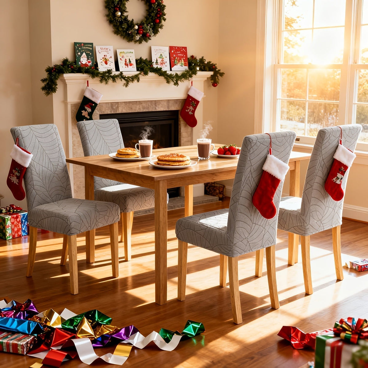 Polarfit Modern Stretch Chair Covers — Secure Tailored Fit