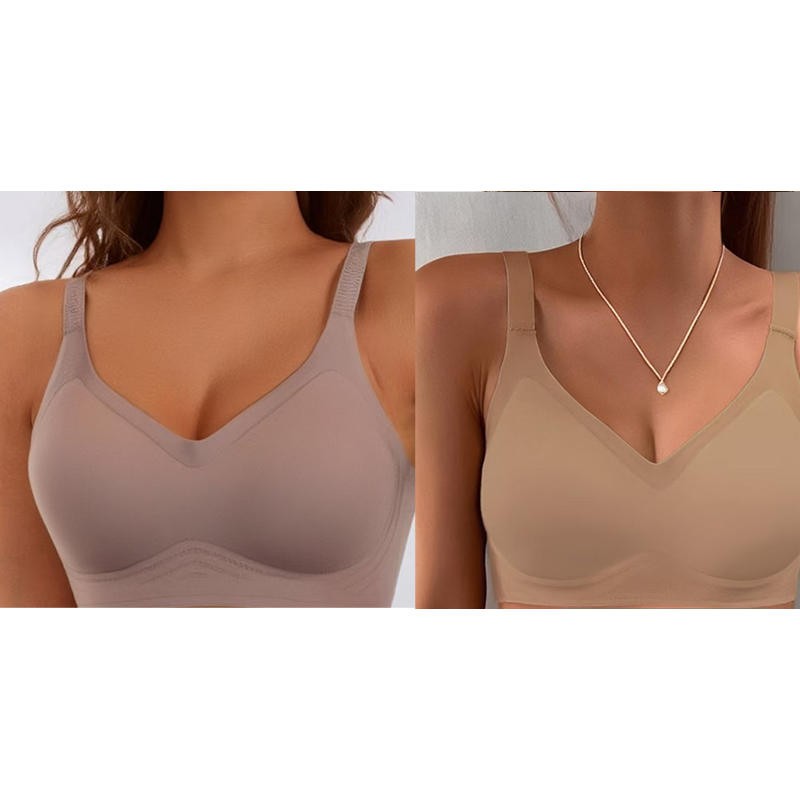Seamless Comfort Bra for a Secure and Cozy Fit - Souliia