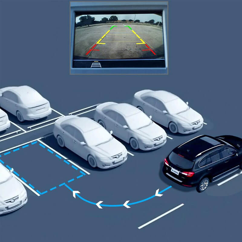 Kabellose Rückfahrkamera | HD-Nachtsicht-Streaming per App | Weitwinkelansicht | EasyCam Pro - Souliia